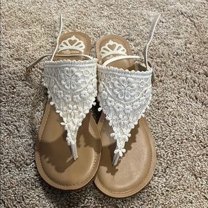 Fergalicious Lace Sandals